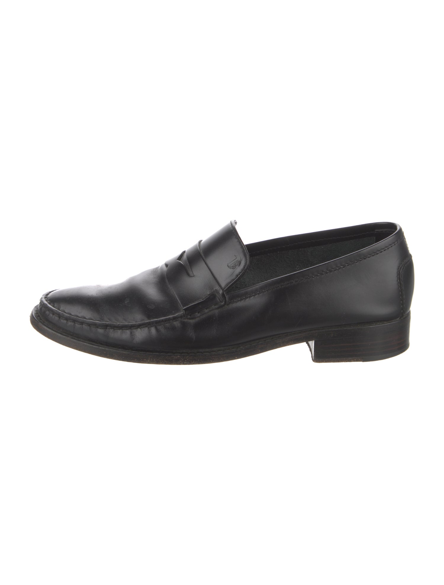 Acne Studios Leather Dress Loafers Black Loafers, Shoes ACN120042
