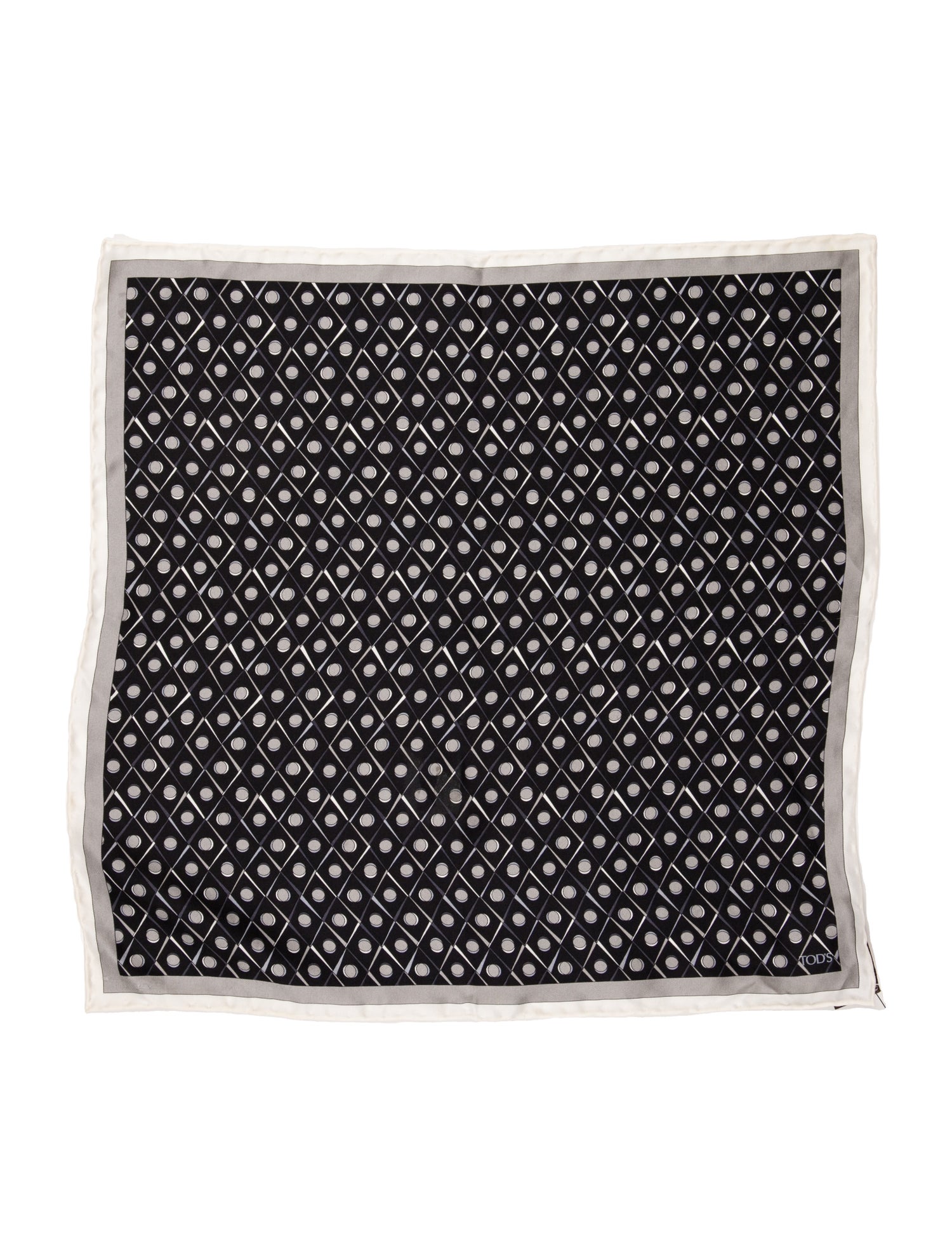 Tod's Silk Pocket Square