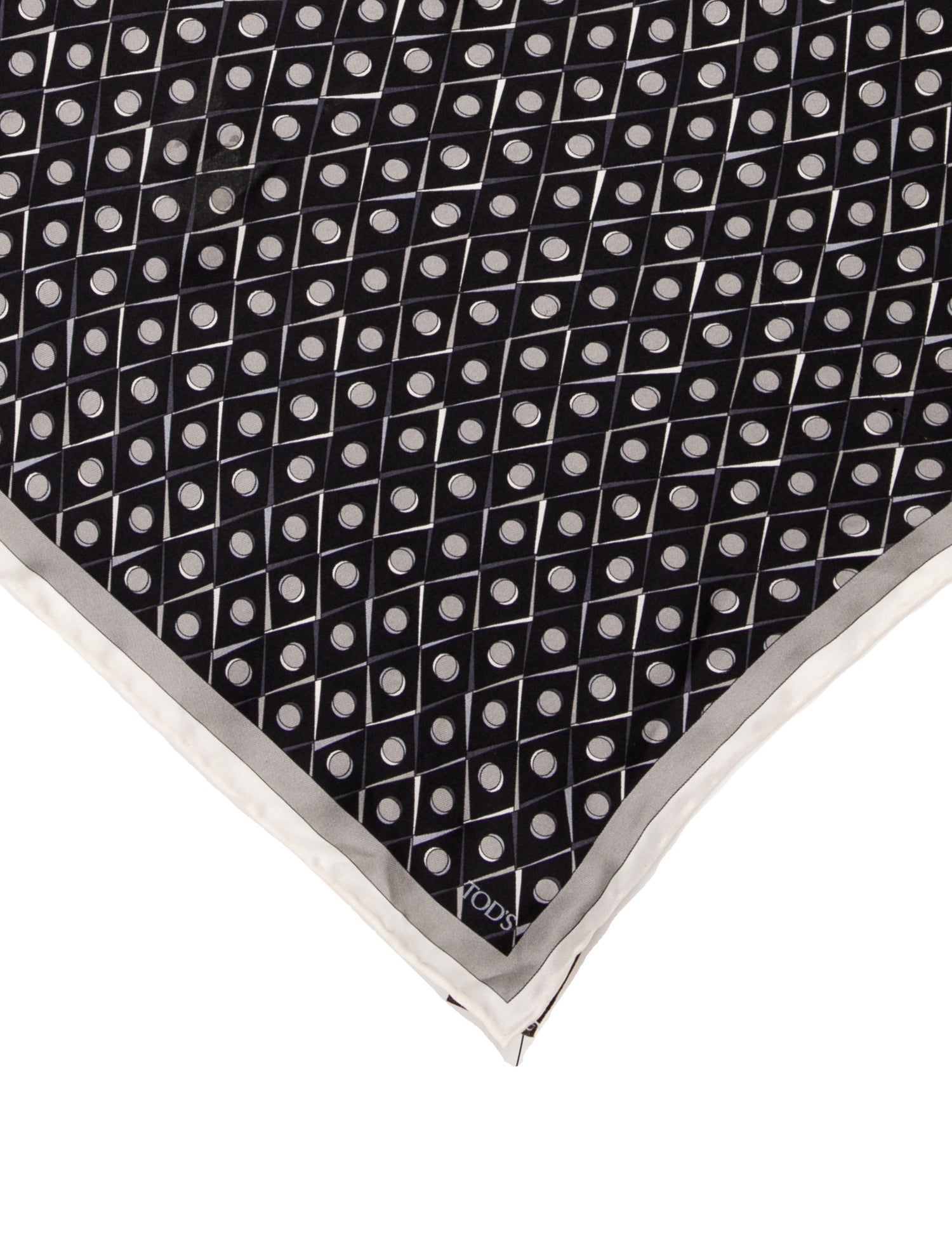 Tod's Silk Pocket Square