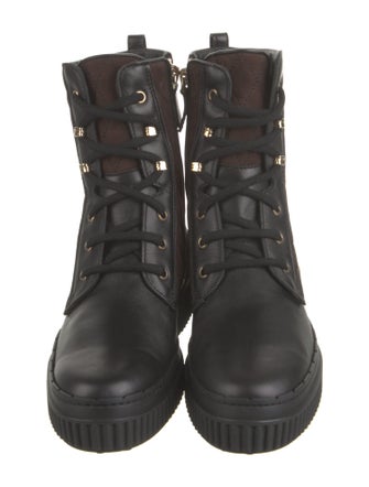 Tod's Suede Combat Boots