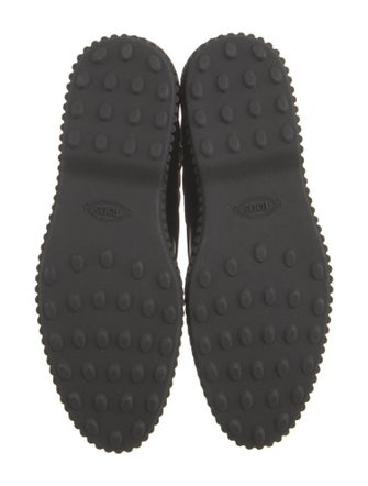 Tod's Suede Combat Boots