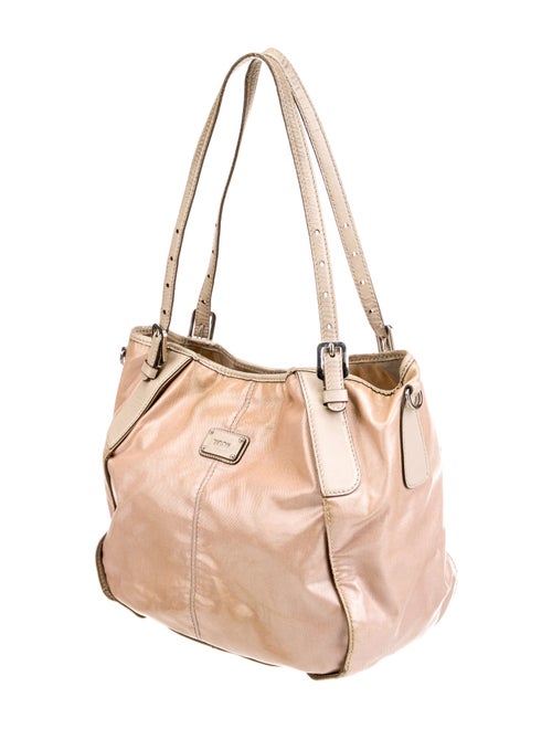 Tod's Coated Canvas Shoulder Bag