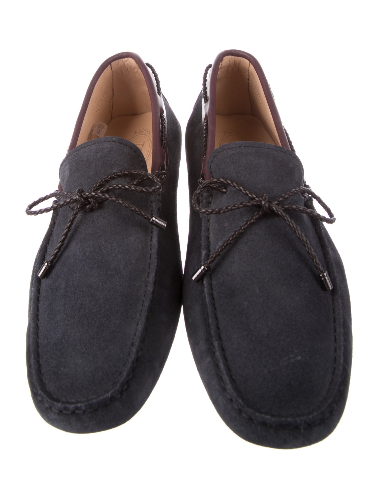 Tod's Suede Bow Accents Drivers