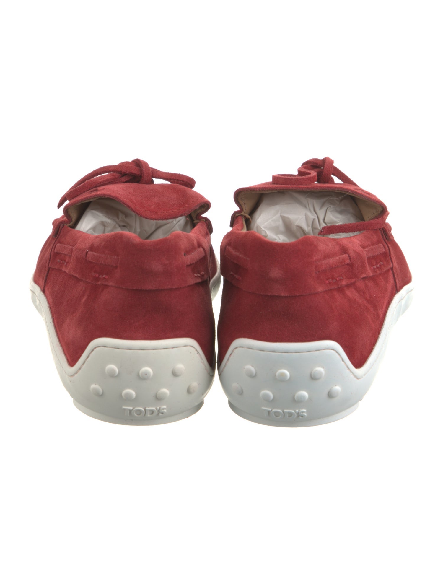 Tod's Nubuck Boat Shoes