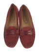 Tod's Suede Crystal Embellishments Loafers