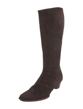 Tod's Suede Riding Boots