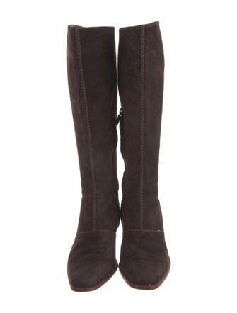 Tod's Suede Riding Boots
