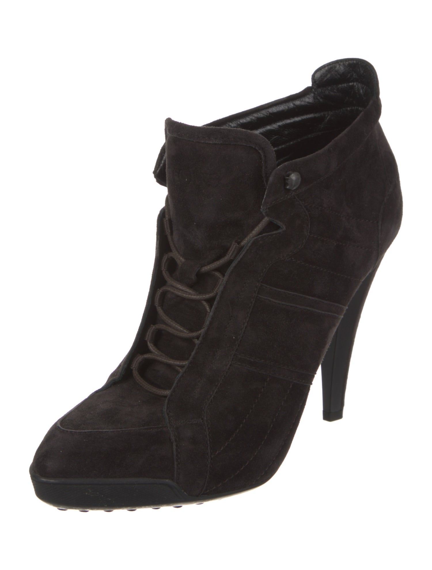 Tod's Leather Lace-Up Boots