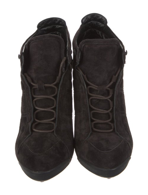 Tod's Leather Lace-Up Boots