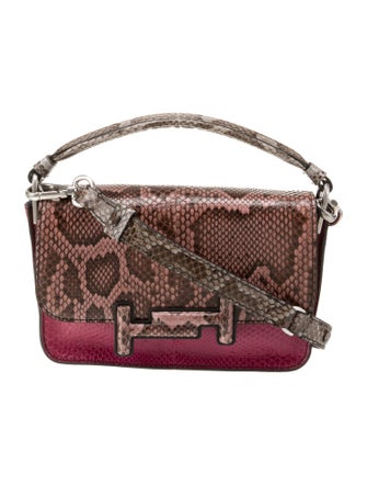 Tod's Python Top Handle Bag