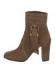 Tod's Suede Tassel Accents Boots