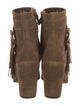 Tod's Suede Tassel Accents Boots