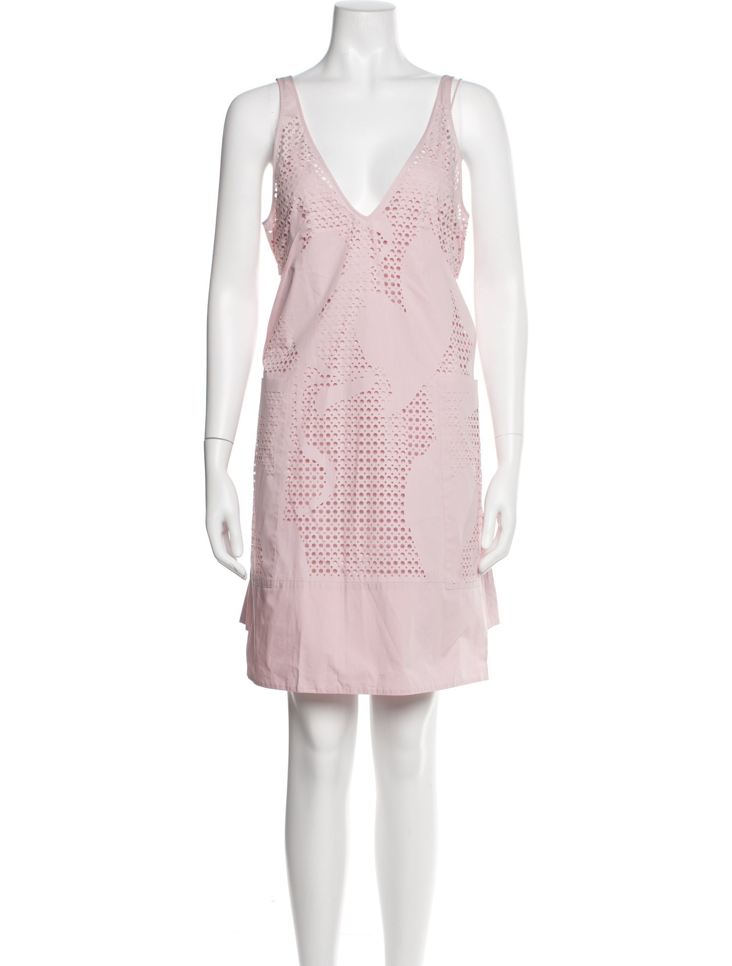 Tod's V-Neck Knee-Length Dress w/ Tags