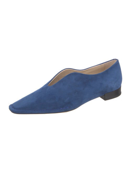 Tod's Suede Cutout Accent Flats