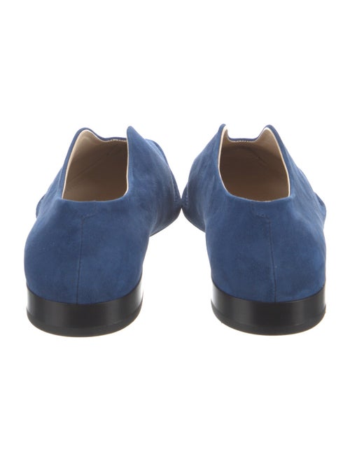 Tod's Suede Cutout Accent Flats