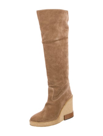 Tod's Suede Riding Boots