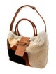 Tod's Shearling Top Handle Bag