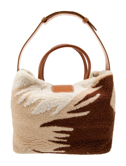 Tod's Shearling Top Handle Bag