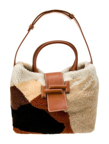Tod's Shoulder Bags Shearling Bag
