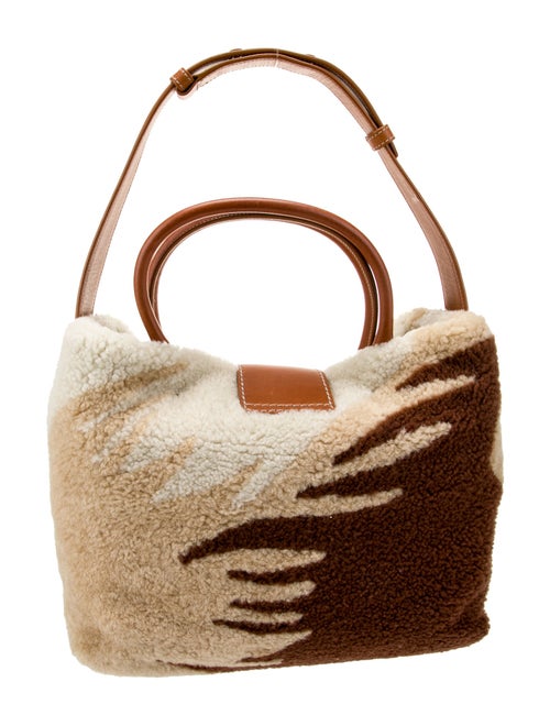 Tod's Shearling Shoulder Bag