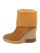 Tod's Suede Colorblock Pattern Boots