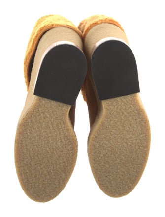 Tod's Suede Colorblock Pattern Boots