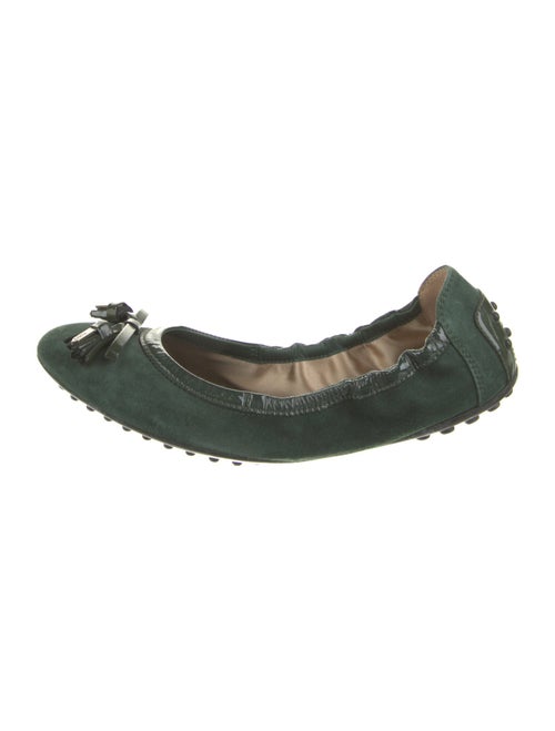 Tod's Suede Ballet Flats