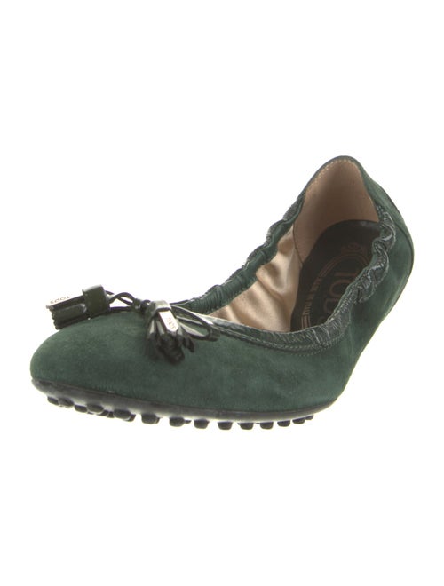 Tod's Suede Ballet Flats
