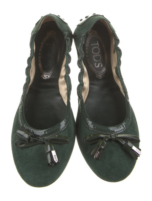Tod's Suede Ballet Flats