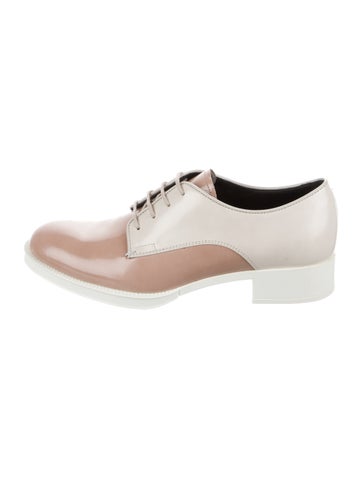 Tod's Flats Leather Oxfords Us4, It34 | 4