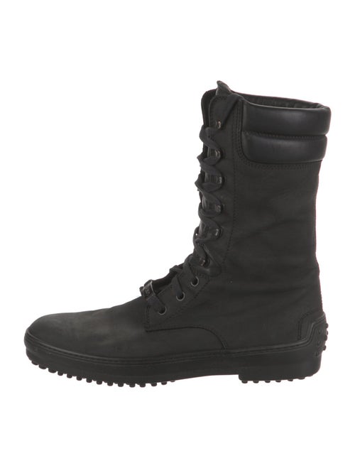 Tod's Leather Combat Boots