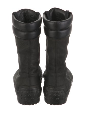 Tod's Leather Combat Boots