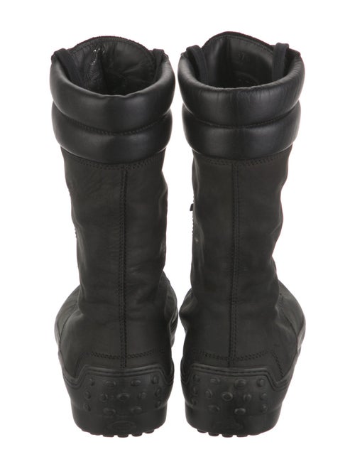 Tod's Leather Combat Boots