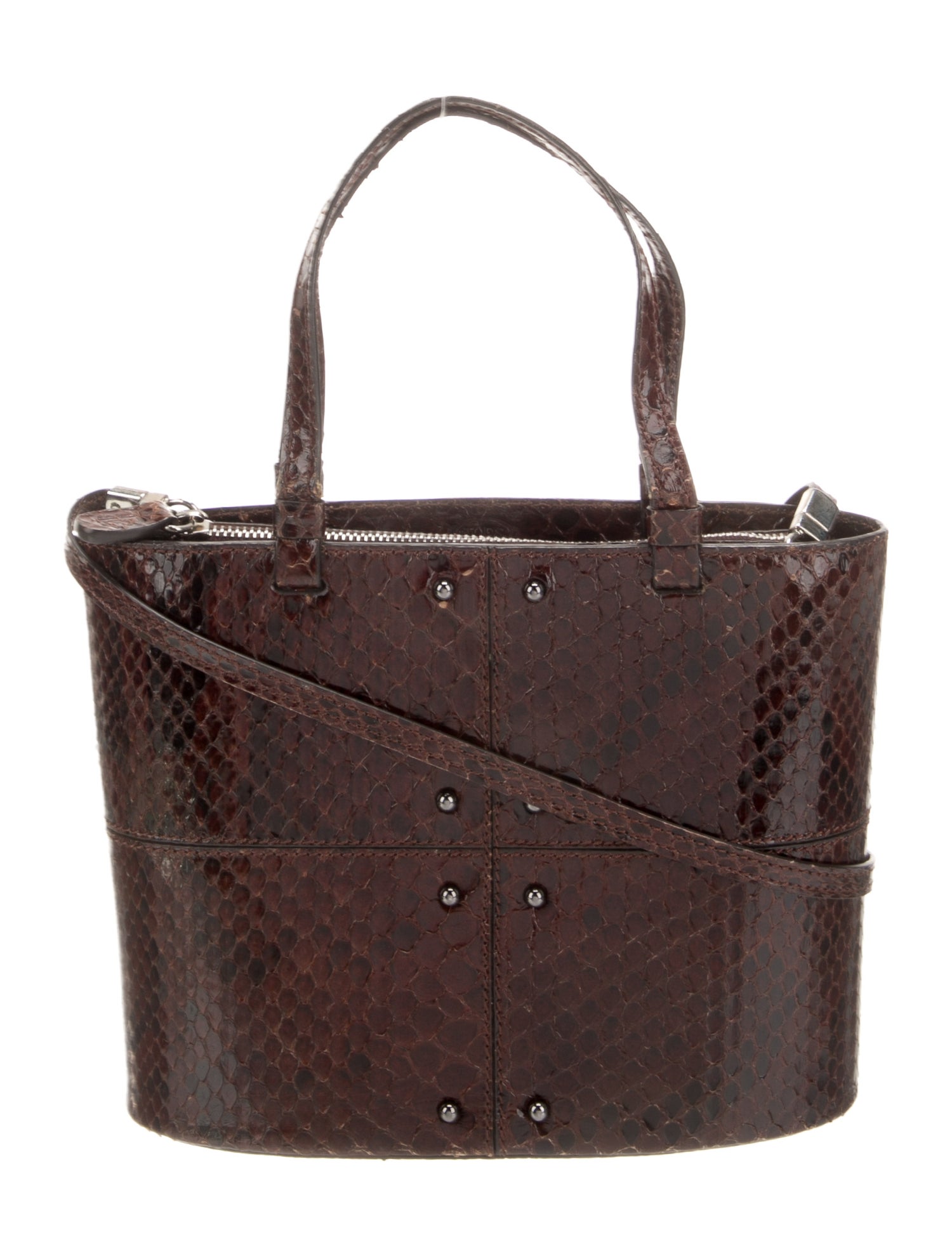 Tod's Python Bucket Bag