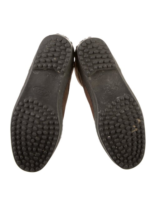 Tod's Suede Combat Boots