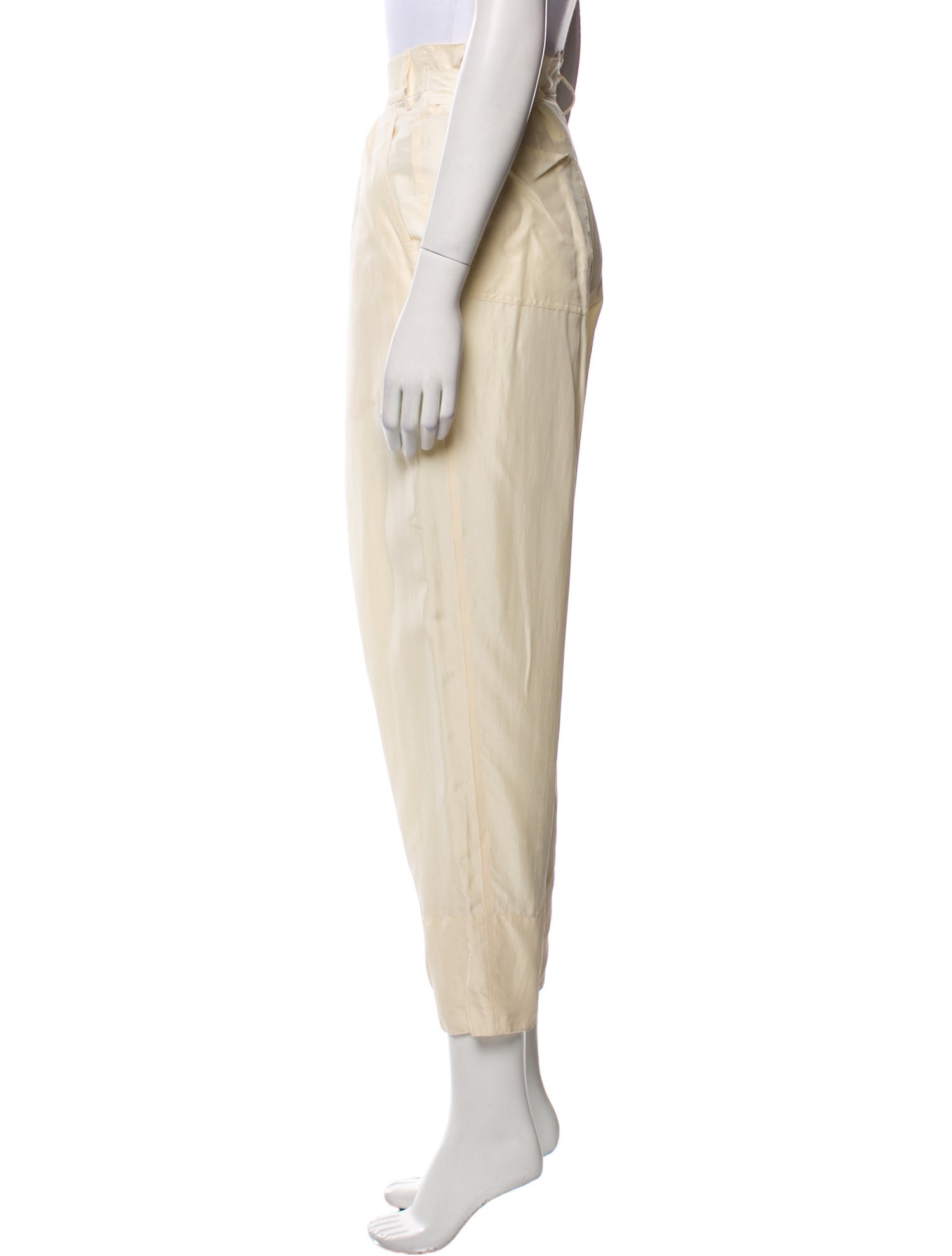 Tod's Silk Skinny Leg Pants