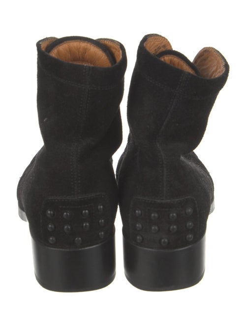 Tod's Suede Studded Accents Boots