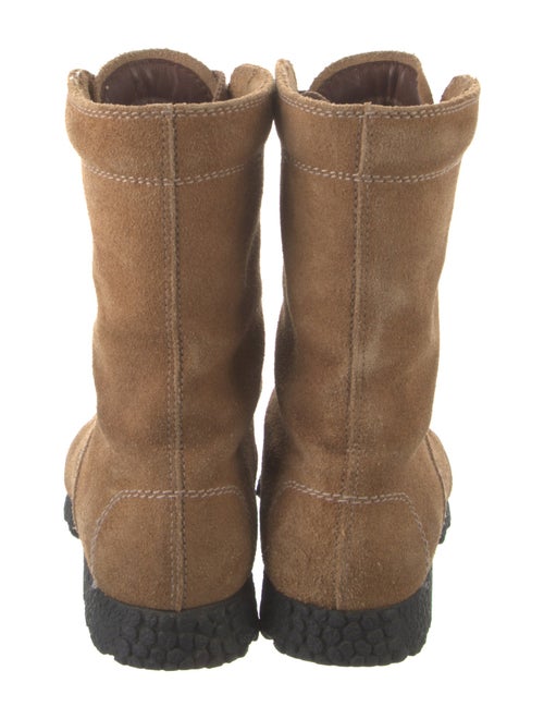 Tod's Suede Lace-Up Boots