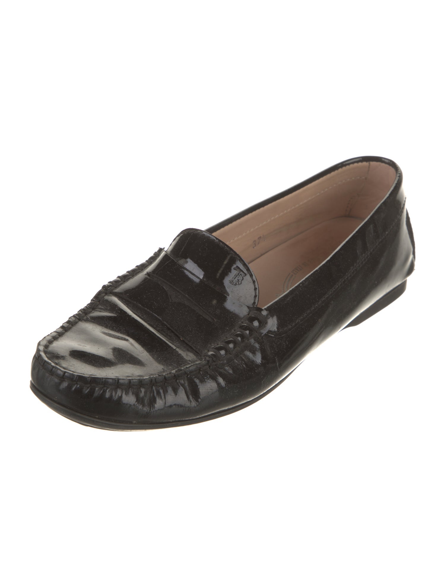 Tod's Patent Leather Loafers