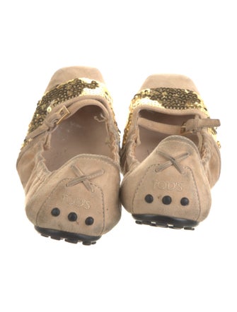 Tod's Suede Flats