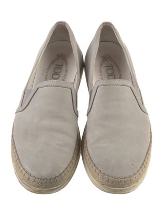 Tod's Suede Espadrille Sneakers