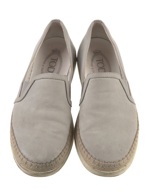 Tod's Suede Espadrille Sneakers