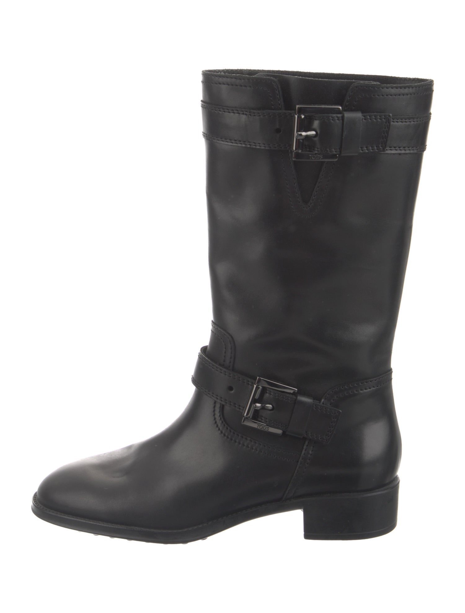 Tod's Leather Moto Boots
