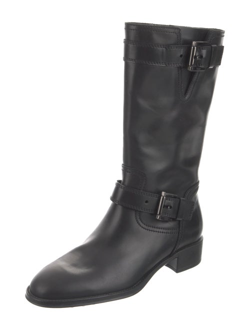 Tod's Leather Moto Boots