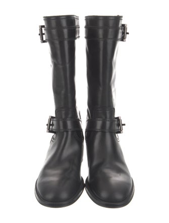 Tod's Leather Moto Boots