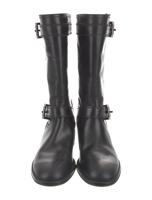 Tod's Leather Moto Boots