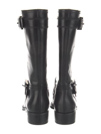 Tod's Leather Moto Boots