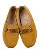Tod's Leather Tassel Accents Loafers