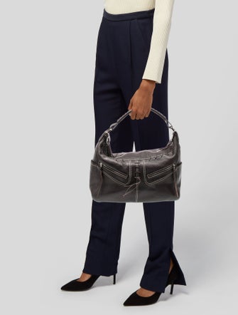 Tod's Leather Top Handle Bag