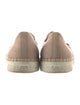 Tod's Suede Whipstitch Trim Espadrille Sneakers